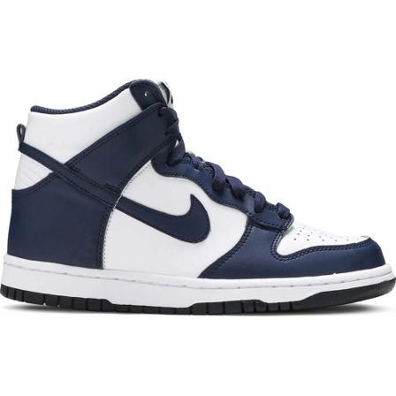 Nike, Dunk High Sneakers Blauw, Dames, Maat:40 EU,polyester