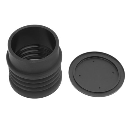 Kaffe Bönbehållare Blåser Silikon Kaffe Kvarn Rengöringsverktyg med Aluminiumlock för 900N HC600 Kaffe Kvarn Delar