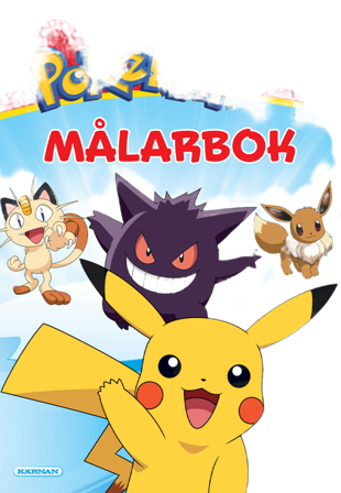 KÄRNAN MÅLARBOK POKEMON Skapa & pyssla Unisex ONESIZE