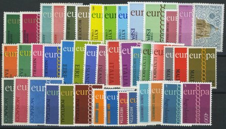 EUROPA CEPT - Årgang 1971 - Postfrisk