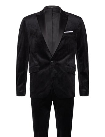 Lindbergh | Velvet Tuxedo Suit | 52