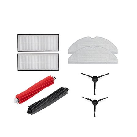 Till S8 / S8+ / S8 Pro / G20 Tvättsbart Filter Huvud-/Sidoborste Mopp Robotdammsugare Delar, A