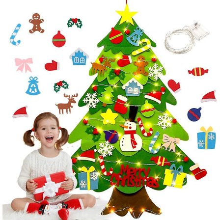 Filt julgran, DIY julgran DIY Christmas Kit Hanging Replica