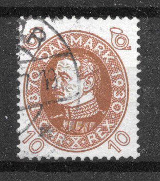 Danmark - AFA 189x - Stemplet