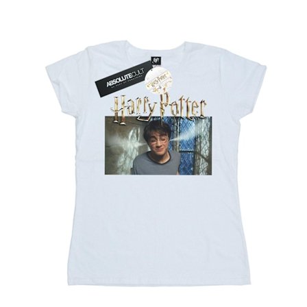Harry Potter Dam/Kvinnor Steam Ears Bomull T-shirt M Vit