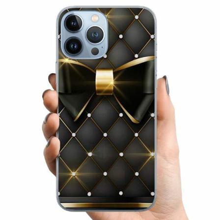Apple Iphone 13 Pro Max Tpu Mobilskal Gyllene Rosett