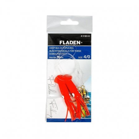 Fladen Octopus Solid Red, 8/0