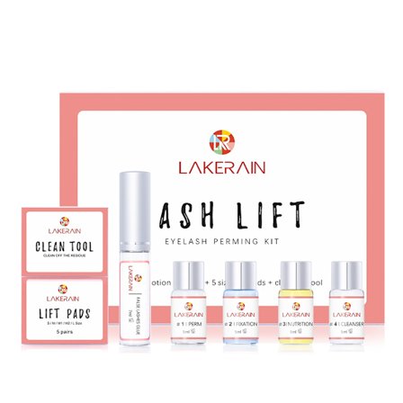 Nytt Lash Lift Kit Långvarigt ögonfranslyft Perming Lotion Fixeringslim Curly Lasher Skönhetssalong Pro Kit för hembruk
