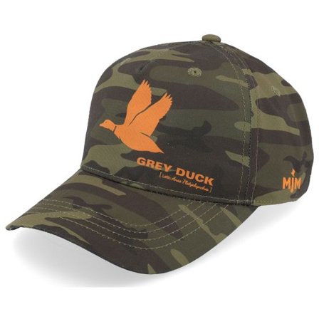 MJM Hats - Camo adjustable Keps - Grey Duck Hunting Cap Camo Green Adjustable @ Hatstore