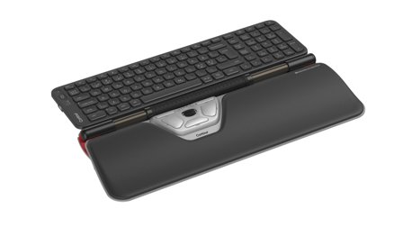 Contour Design CONTOUR RollerMouse Red Plus + Balance Mid-Size Keyboard Combo Wireless Pan Nordic Layout