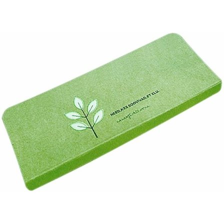 Grön frukt hållbar familj vision trappa matta broderi matta självhäftande lim golv klistermärken barn säkerhetsmatta