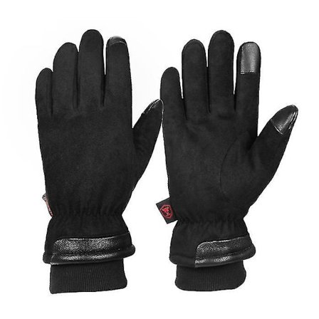 Waterproof Winter Gloves Men Women - Touchscreen Anti-slip Thermal Gif