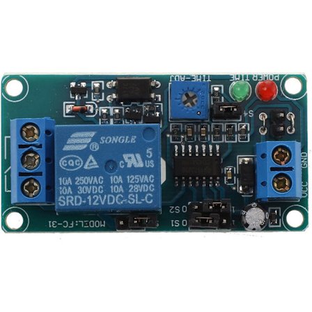 SRD-12VDC-SL-C NC-ajastin 12 V DC:n ajoitussäädöllä