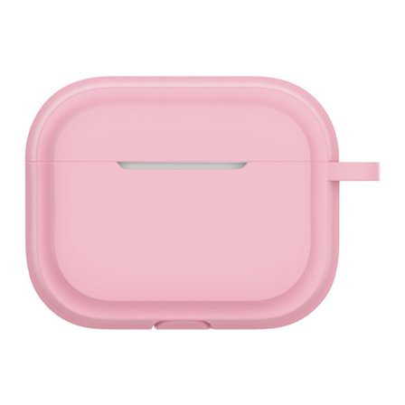 AirPods Pro 2 silikonfodral med krok - Rosa