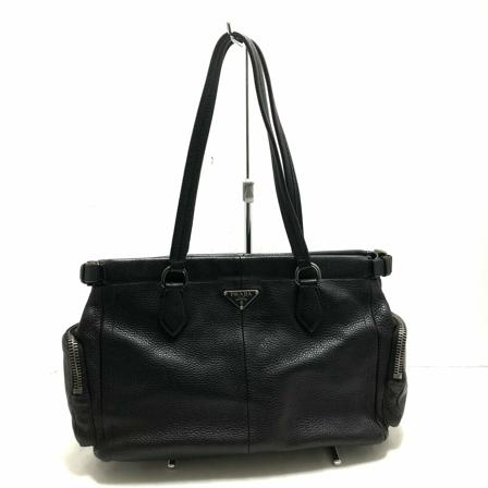 Prada Vintage, Handbags Zwart, Dames, Maat:ONE Size