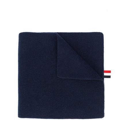 Thom Browne, Scarf Blauw, Heren, Maat:ONE Size