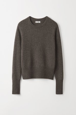 Soft Goat - Classic Crewneck - Women cashmere sweater - XL - Wood