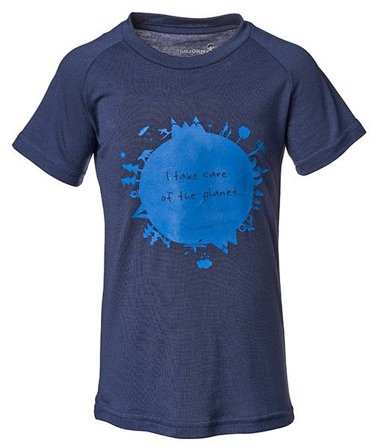 Isbjörn Earth Tee Kids Navy