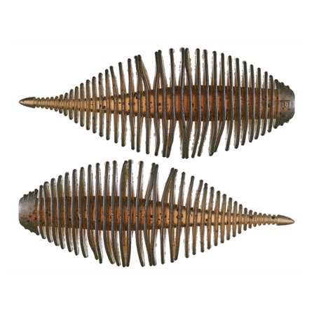 Geecrack Bellows Gill Floating 2,8'' 7,1cm (4pcs) - Green Pumpkin