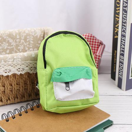 1:6 Skala Doll House Miniatyrfärg Skolryggsäck Ryggsäck