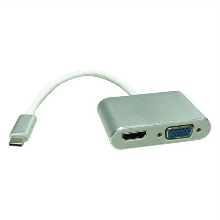 ROLINE Usb Graphics Adapter Silver