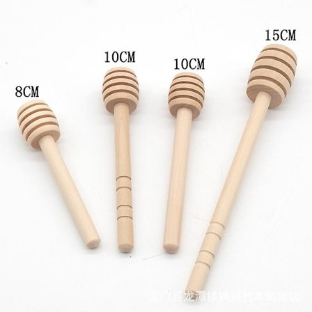 2 stk Trehonningpinner 8/10/15cm Honningsskje Honningsskje Honning