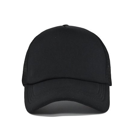 5-pack kepsar med fast skärm i enfärgad baseballstil