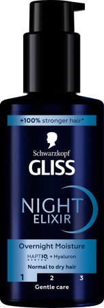 Schwarzkopf Night Elixir Moisture 100 ml, Hår, Shampoo & Hårpleje, Hårolie & Serum