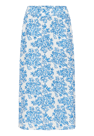 Fransa FREASE SK 2 Skirt Kjolar Dam Blå XXL