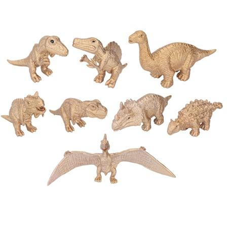 Dinosaur Legetøj Guld Livagtig Uddannelsesmæssig Robust Holdbar Høj Styrke Dinosaur Ornament Til Børn Drenge