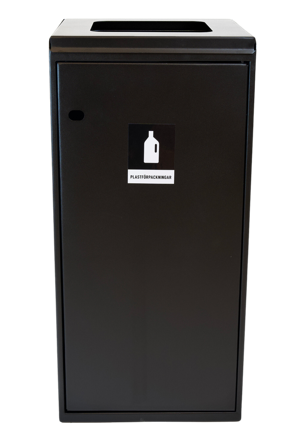 Nordexia 62599004 Sorteringskärl 125 liter, kvadratisk öppning Kvadratisk öppning på lock, Lager & miljö