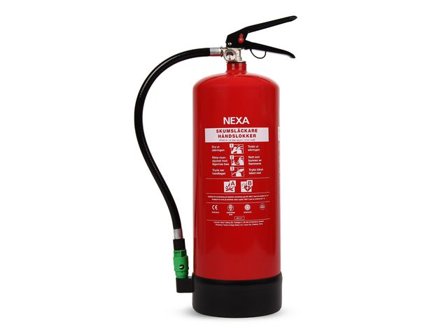NEXA Brandsläckare 6L Skum PFAS-fri 21A - Lyreco - Skyddsutrustning - Brandskydd och säkerhet - Brandsläckare
