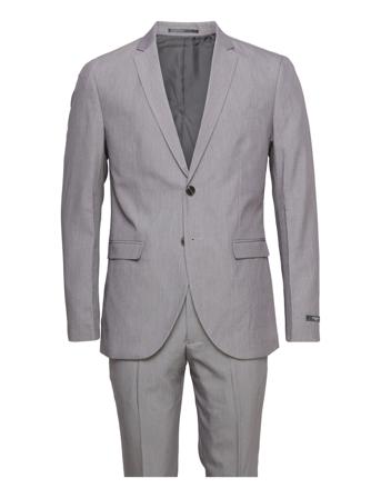 Jprfranco Suit Noos Kostym Grå Jack & J S