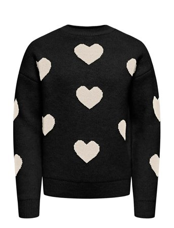 Kids Only | Kognaja L/S Flower Pullover Knt | 110-116