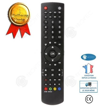 TV-fjärrkontroll - TD - RC1910 - Svart - Enkel - Kompatibel med RC1910