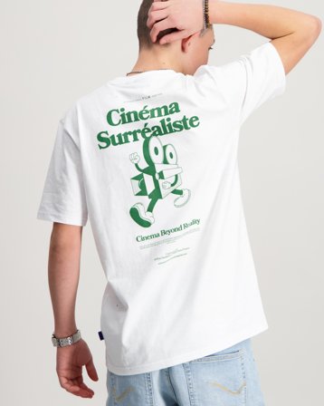 ONLY & SONS JUNIOR OSJFREDO RLX CINEMA SS TEE VD JRS Hvit T-skjorter Gutt - Kids Brand Store