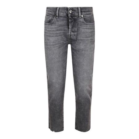 7 For All Mankind, Jeans Grijs, Dames, Maat:W30