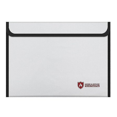 Safety File Bag Brannsikker Trygg Oppbevaringspose Dokumenter Bag Vanntett Filer Bag
