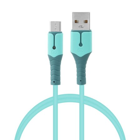 Laddkabel Snabbtelefonladdare BLÅ 2MMICRO MICRO