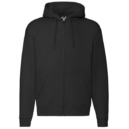 Fruit Of The Loom Herr Zip Genom Huvtröja / Hoodie M