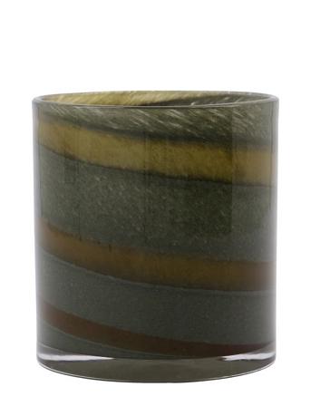Tealight Holder, Blur, Brown Home Decoration Candlesticks & Lanterns Tealight Holders Brown House Doctor