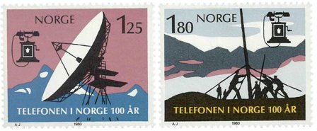 Norge - AFA 826-827 - Postfrisk