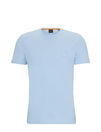 Tales T-shirts Short-sleeved Blå BOSS*Betinget Tilbud