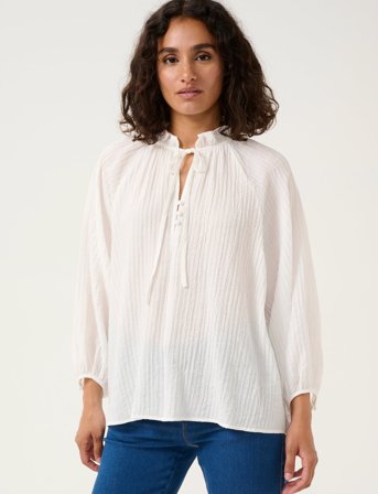 Kaffe Kalianna Blouse - Cream - 36