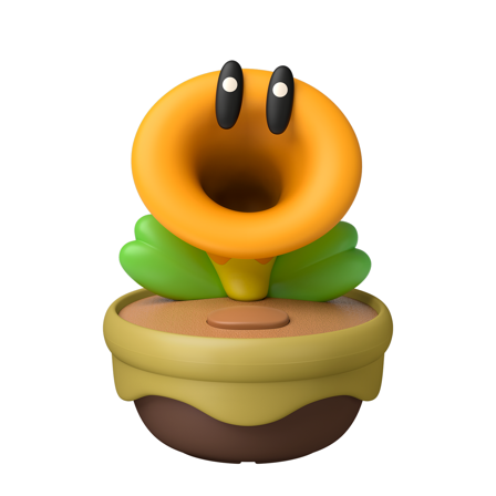 Nintendo Talking Flower - Talande blomma från Super Mario Bros. Wonder