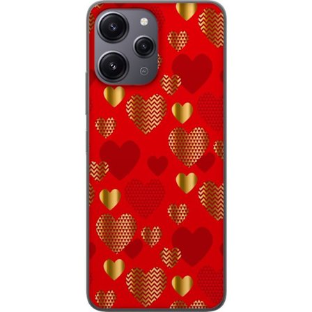 Kompatibelt Mobildeksel til Xiaomi Xiaomi Redmi 12 GoldenHearts
