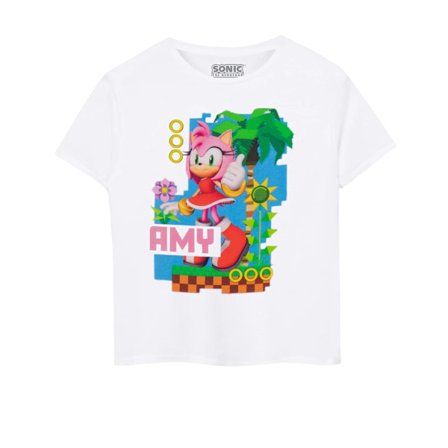 Sonic The Hedgehog Barn/Barn Amy Kortärmad T-shirt 11-