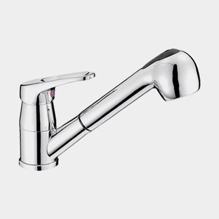 Tap shower boat Nuova Rade, with swivel spout, chrome-plated brass