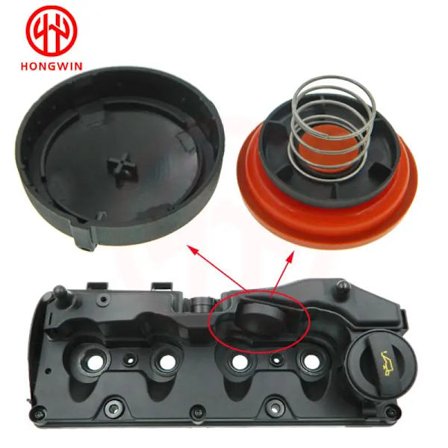 For VAG 1.6TDI, 2.0TDI, 3.0TDI VW Audi A4 A6 Q5 03L103469 059103470AS 03L103469R PCV Ventildeksel Med Membran