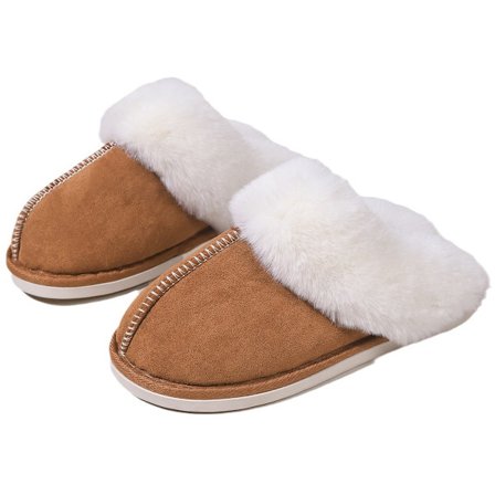 ING Tøfler Størrelse 42-43 Sklisikre Dametøfler Vintertøfler for Vintertøfler Varme Lodne Tøfler Tøfler og Herretøfler for og Bruk